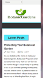 Mobile Screenshot of linnbotanicgardens.org.uk